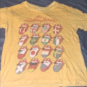 AE Rolling Stones flag tshirt